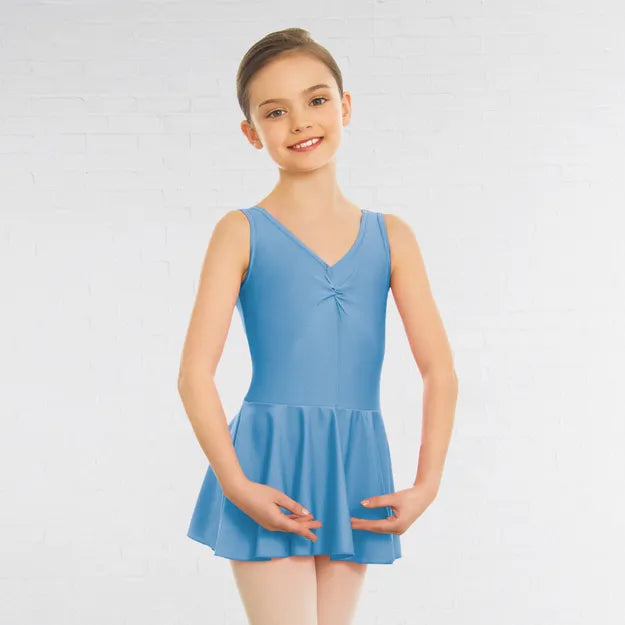 Blue Skirted Leotard